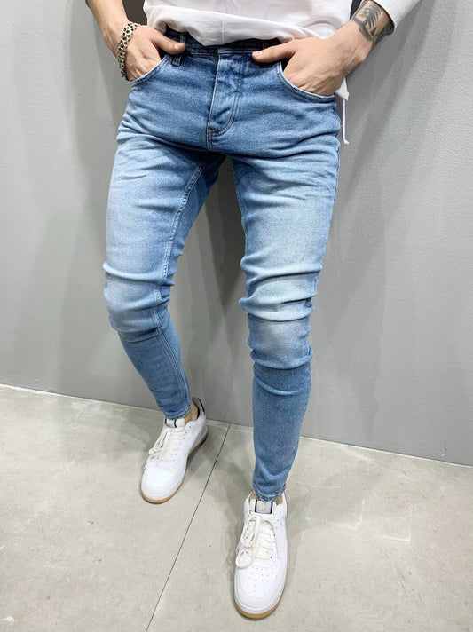 Herren Stretch-Röhrenjeans