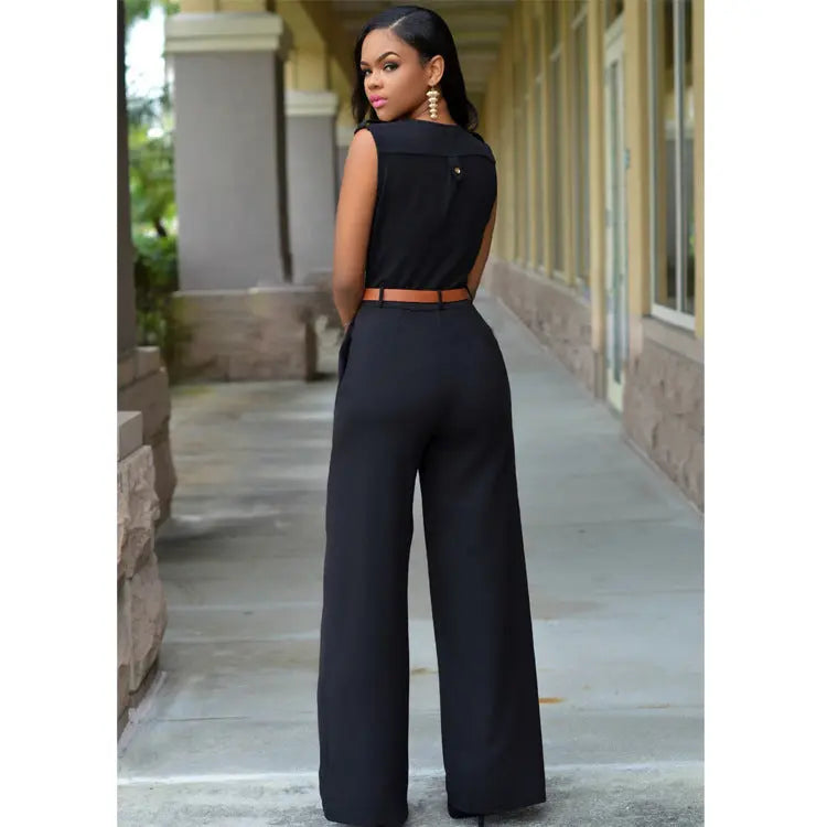 Neuer Damenmoden-Jumpsuit mit Einteiler-Hose