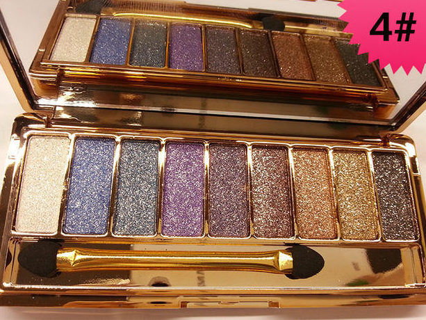 Winnie's Diamant Lidschatten 9 Farben voller Glanz