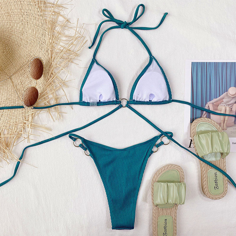 Strand-Bikini-Set für Damen