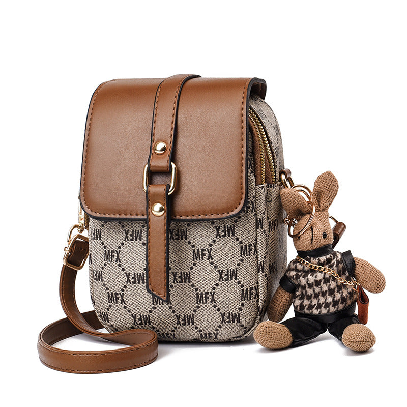 Vintage Multilayer Damen Handy-Tasche