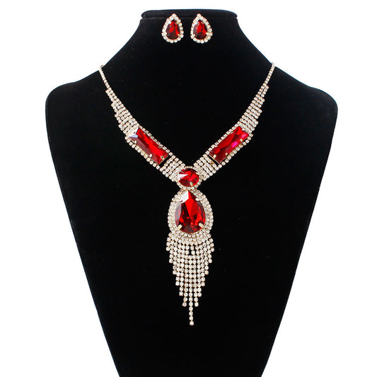 Diamant-Quaste, buntes Mikro-Hochzeitsschmuck-Set