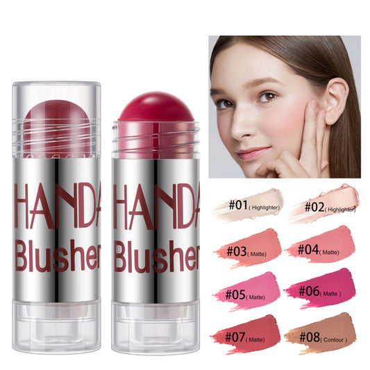 Schimmernder Blush Stick - Langlebiges Gesichts-Make-up