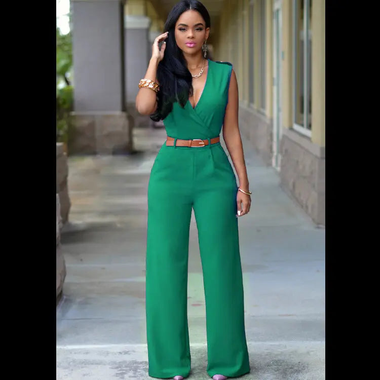 Neuer Damenmoden-Jumpsuit mit Einteiler-Hose