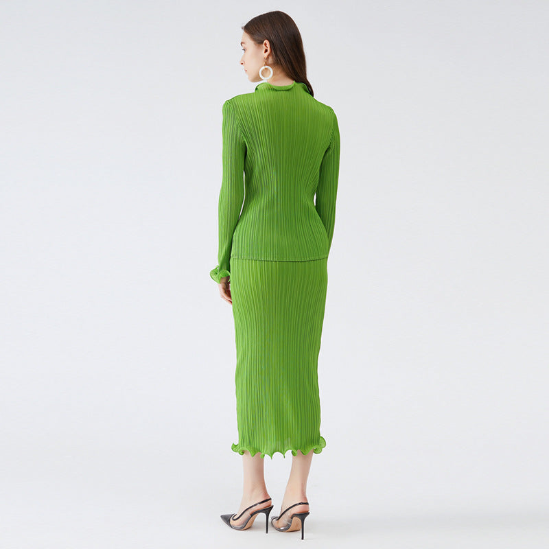 Damen Mittellanges Kleid Set - Fashion mit Persönlichkeit