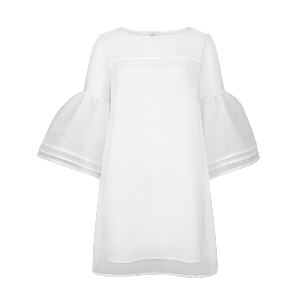 Süßes Netzkleid für trendige Damenbekleidung