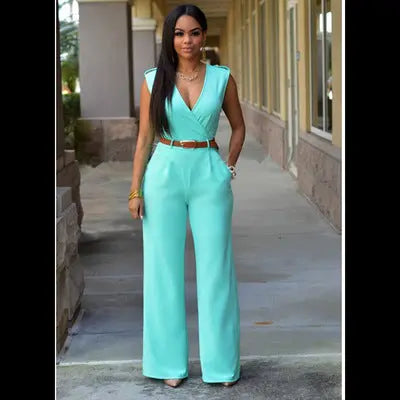 Neuer Damenmoden-Jumpsuit mit Einteiler-Hose