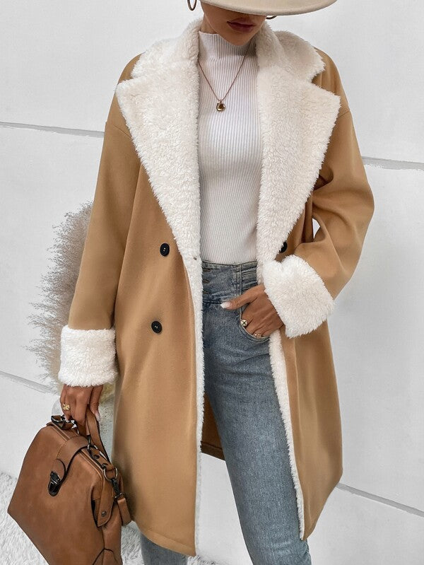 Eleganz - Damen Wollmantel