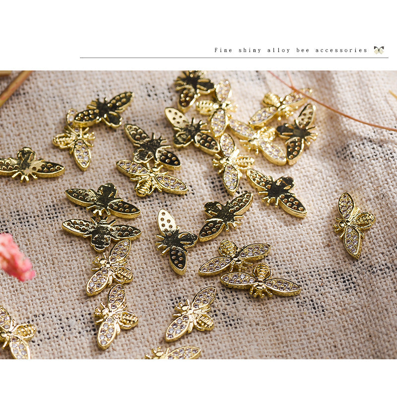 Diamant-besetztes Bienen-DIY-Zubehör
