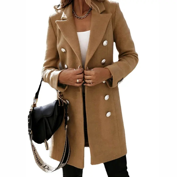 Jacke mit lange ärmeln voll Mantel