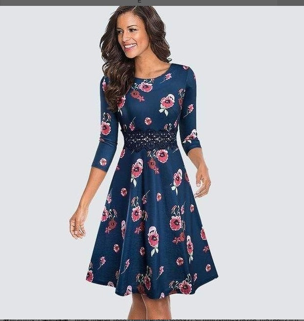Sommerliche Spitzen-Röhrenkleid für Damen