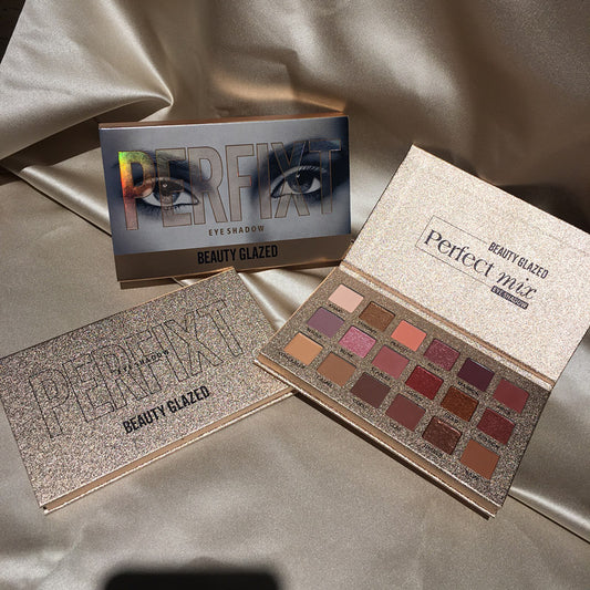 Multicolor Wüstenrosen Lidschattenpalette mit 18 Farben