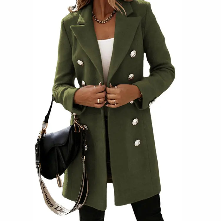 Jacke mit lange ärmeln voll Mantel