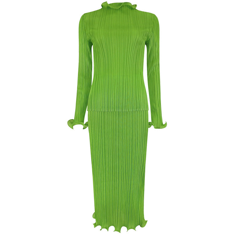 Damen Mittellanges Kleid Set - Fashion mit Persönlichkeit