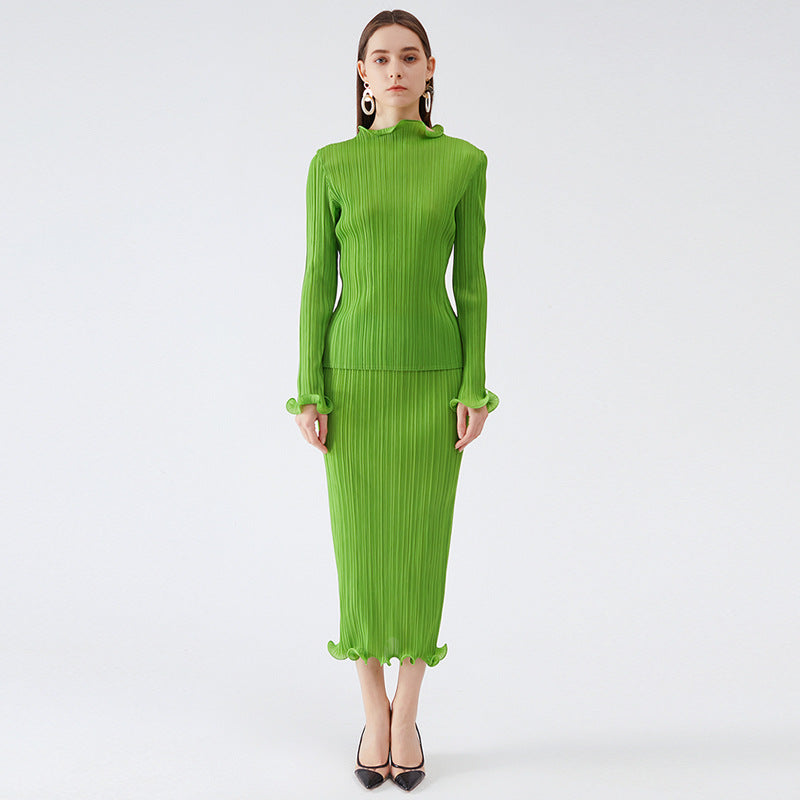 Damen Mittellanges Kleid Set - Fashion mit Persönlichkeit