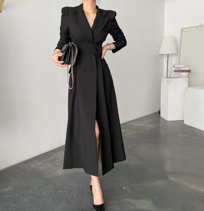 Langes Anzugkleid für Damen