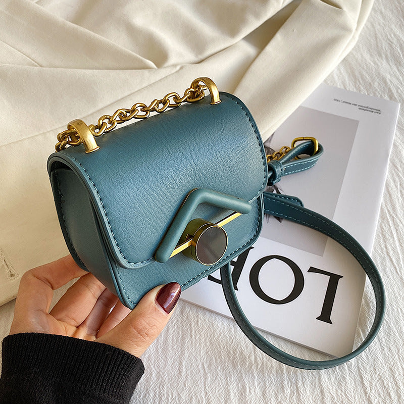Elegante Retro-Crossbody-Mini-Alleskönner-Kleines-Quadrat-Tasche