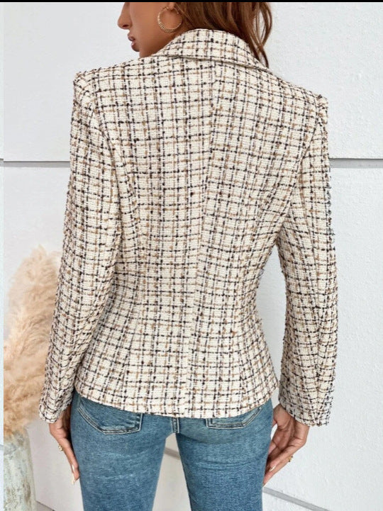 Shoulder Elegant Damen Mantel Jacke
