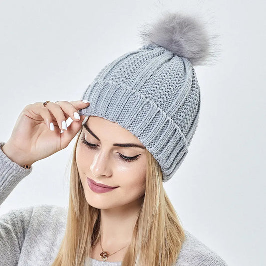 Damen Wintermütze warm haltend