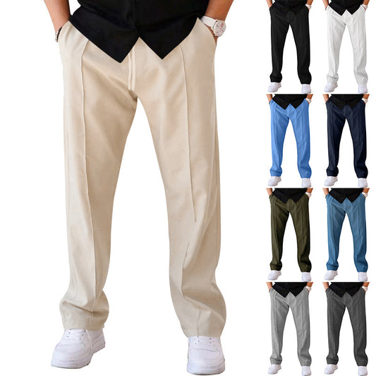 Herrenhose mit Kordelzug-Design