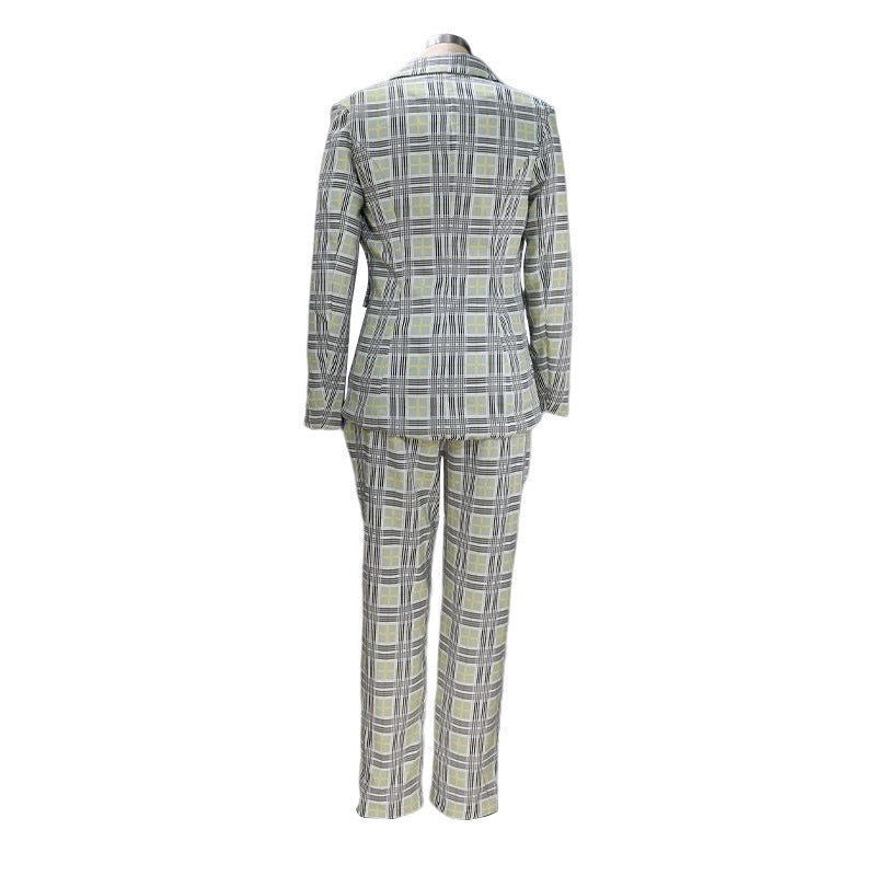 Eleganter schmaler Business-Anzug für Damen