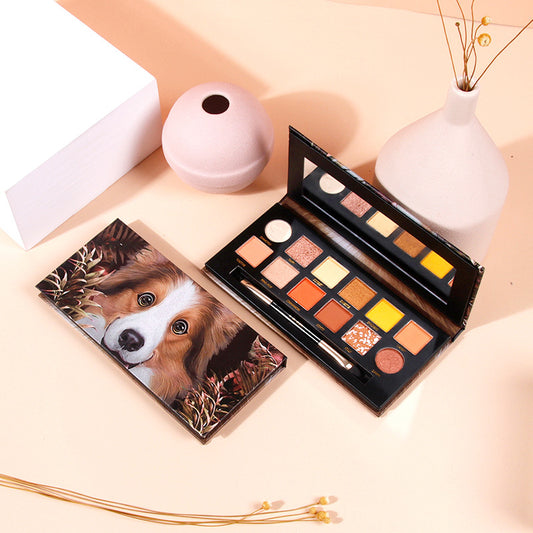 LIDSCHATTEN, PALETTE UND AUGENBRAUENPALETTE