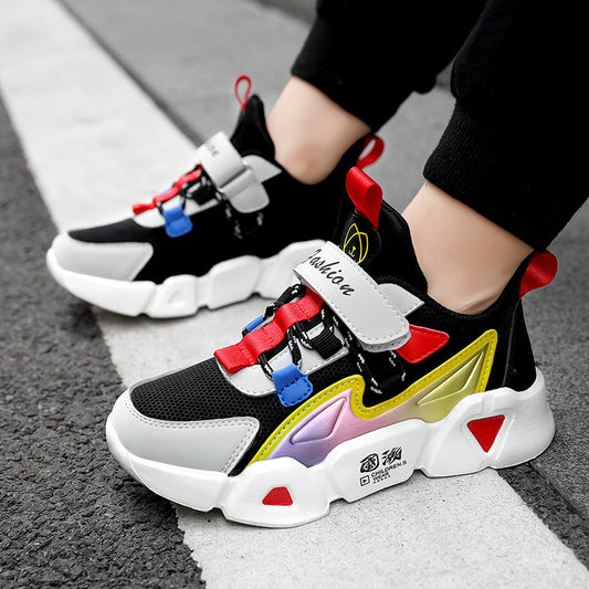Mädchens Laufschuhe aus Leder