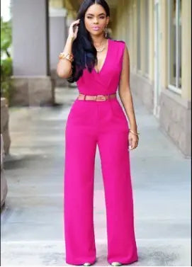 Neuer Damenmoden-Jumpsuit mit Einteiler-Hose