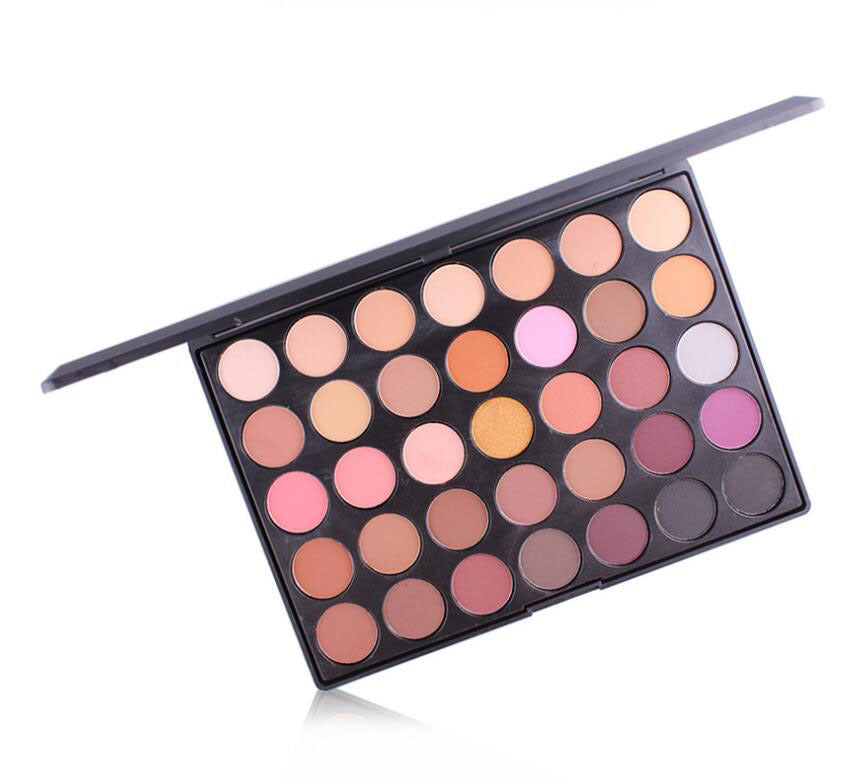 Schimmernde & Matte Lidschatten-Palette - Palette B