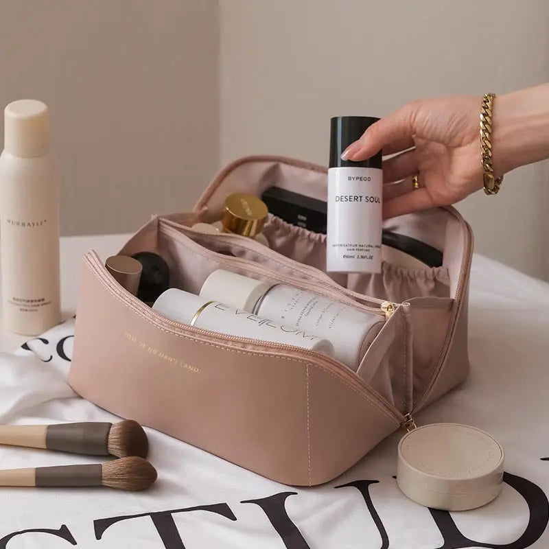 Make-Up Tasche Leder