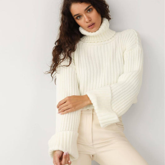 Gestreifter Kurzpullover für Damen