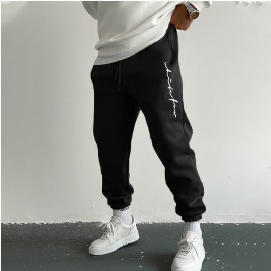 Herren Freizeithose im Herbst Gedruckter Minimalismus
