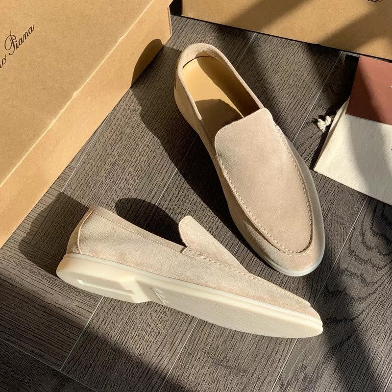 Herren Beckham Sommer Loafer – Lässige Slip-on-Fahr-Schuhe in Übergröße