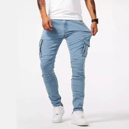 Männer-Lässige Mehrfachtaschen-Arbeitsschutzhose