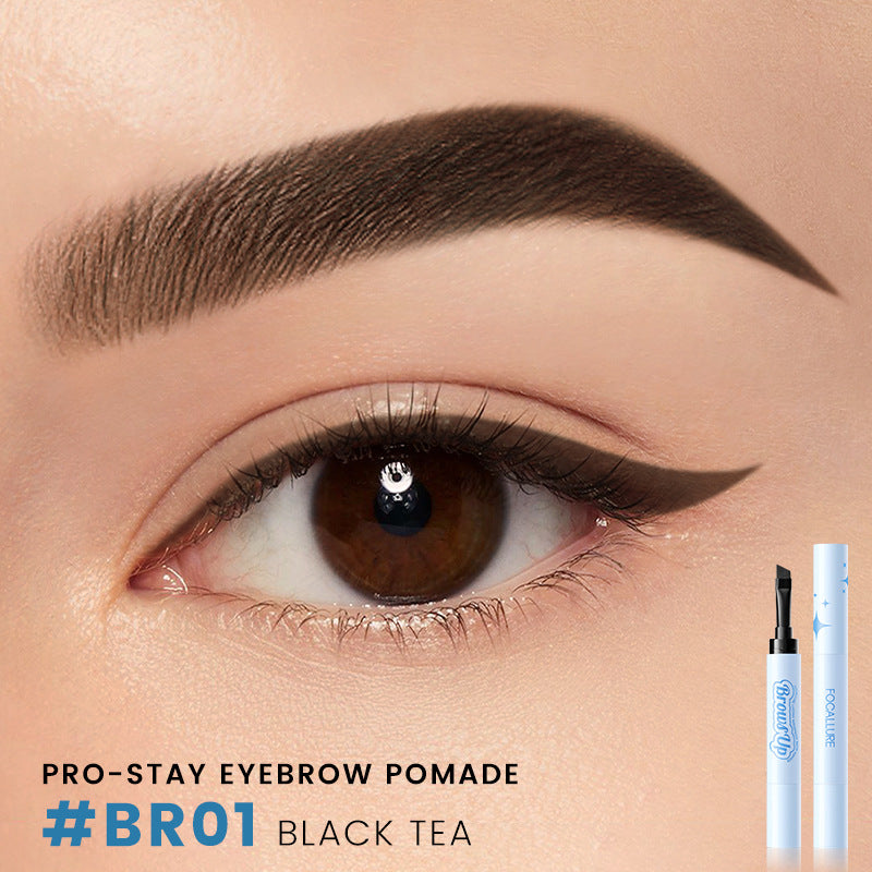 Wasserdichte Augenbrauenbürste wasserdichte Augenbrauenstiftstiftstift Microblading Eyebrow Bleistift wasserdicht