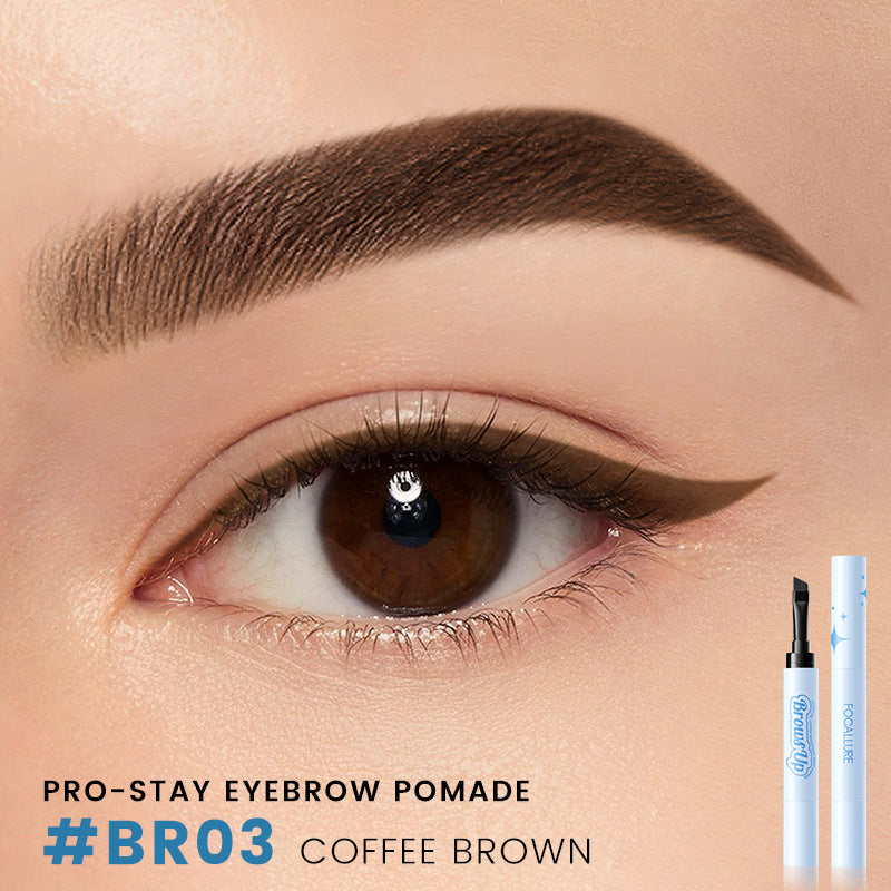 Wasserdichte Augenbrauenbürste wasserdichte Augenbrauenstiftstiftstift Microblading Eyebrow Bleistift wasserdicht