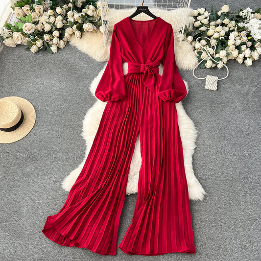 Puffärmel-Jumpsuit für Damen