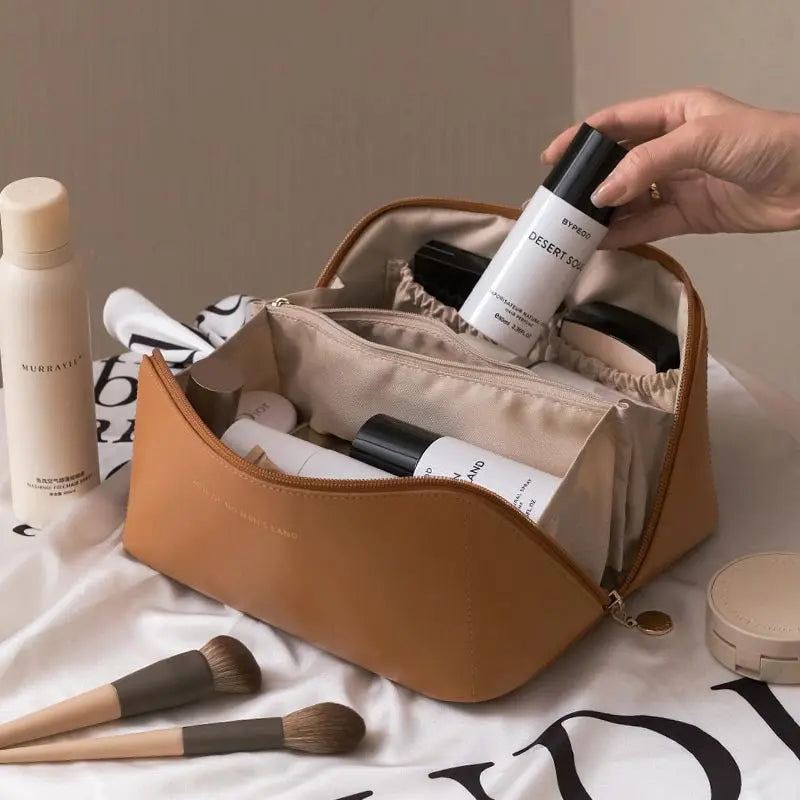 Make-Up Tasche Leder