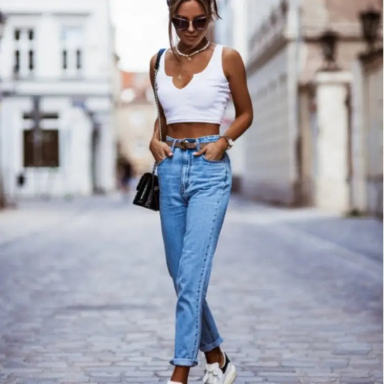 Herbst Und Winter Beiläufige Hosen Damen