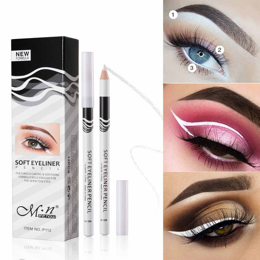 12er-Packung Weißer wasserfester Eyeliner-Stift