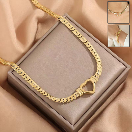 Personalisierte Liebes-Kette Halskette & Armband für Frauen