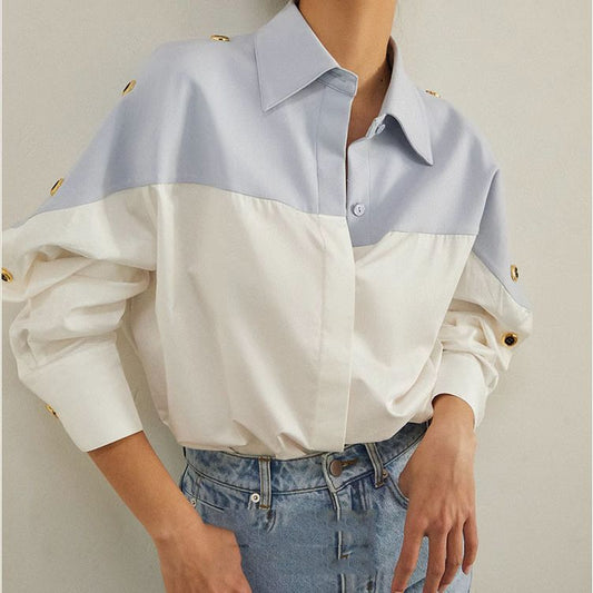 Damen-Shirt mit hochwertiger Farbkombination und Stil