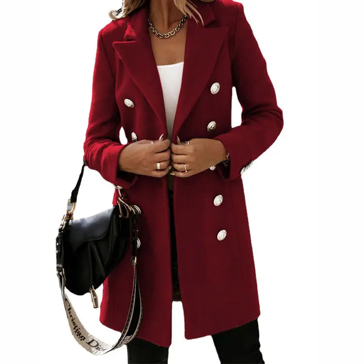 Jacke mit lange ärmeln voll Mantel