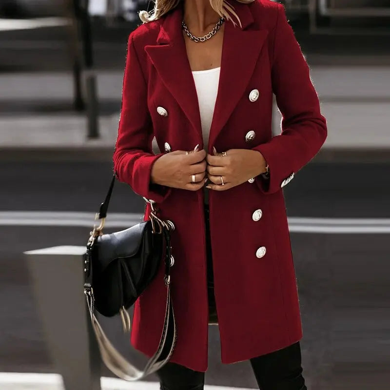 Jacke mit lange ärmeln voll Mantel