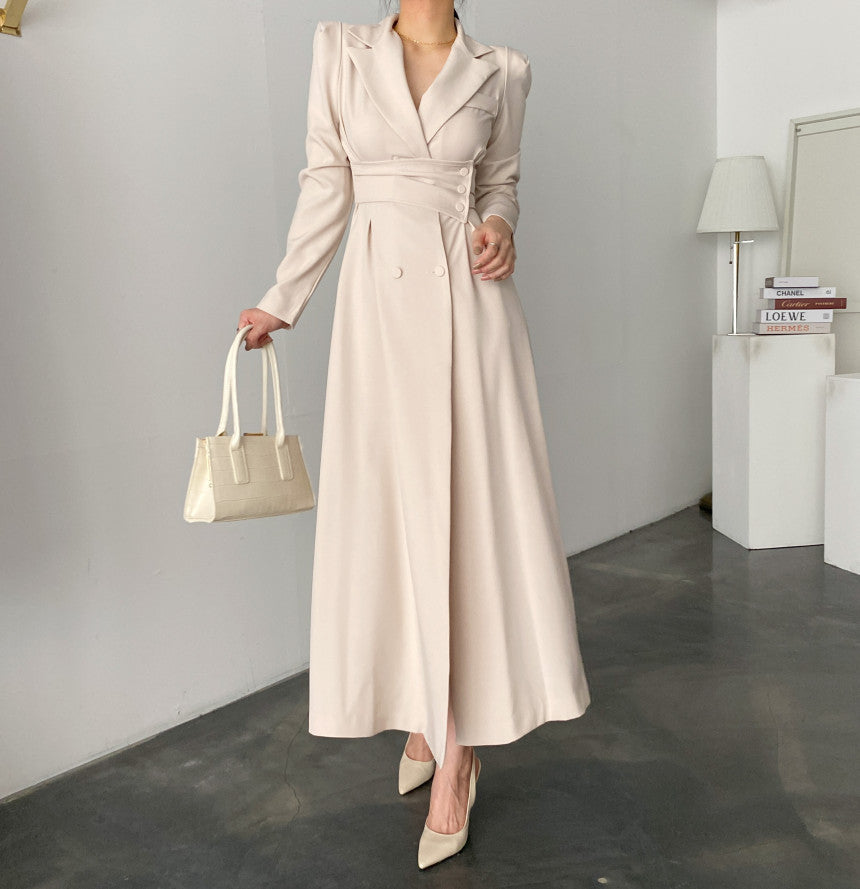 Langes Anzugkleid für Damen