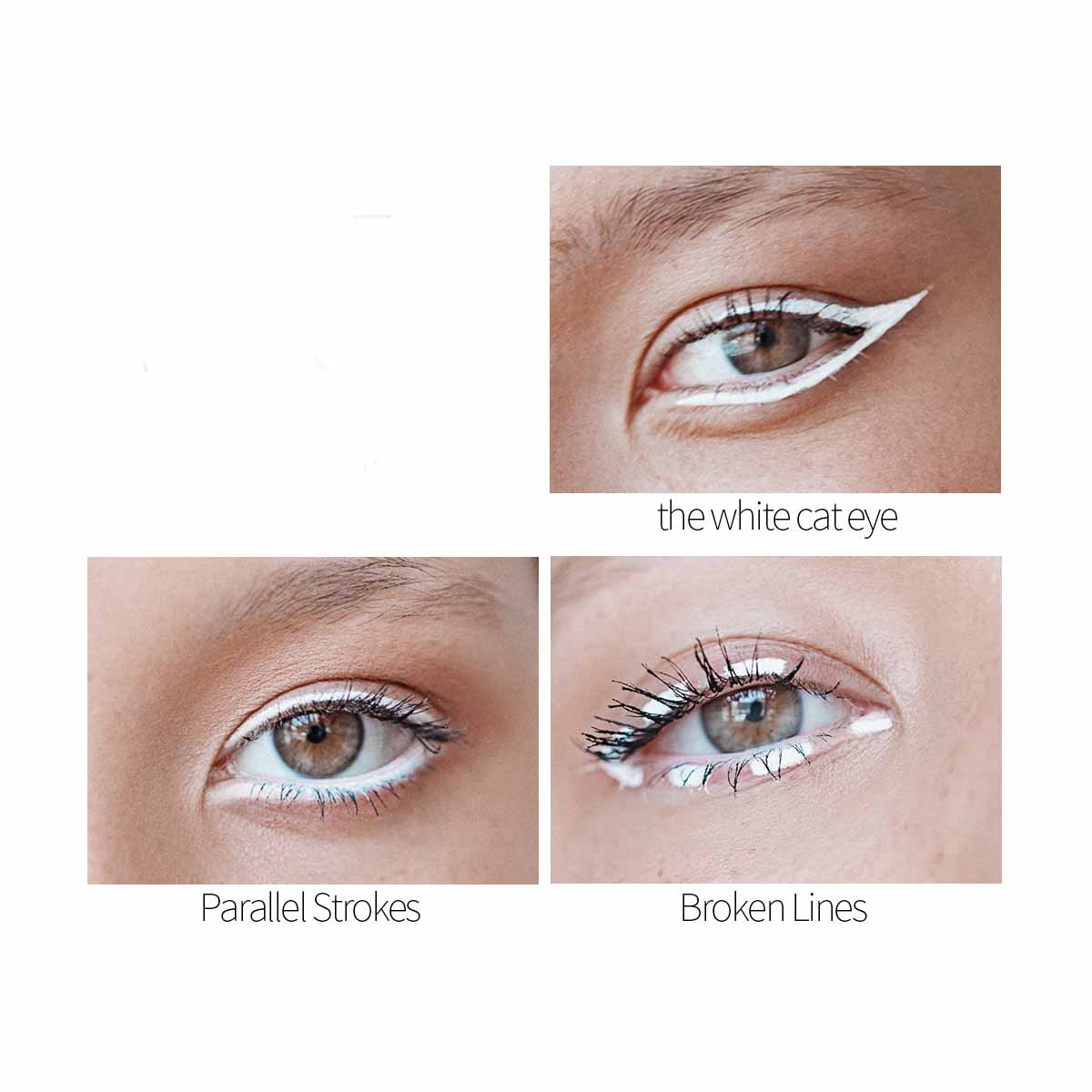 12er-Packung Weißer wasserfester Eyeliner-Stift