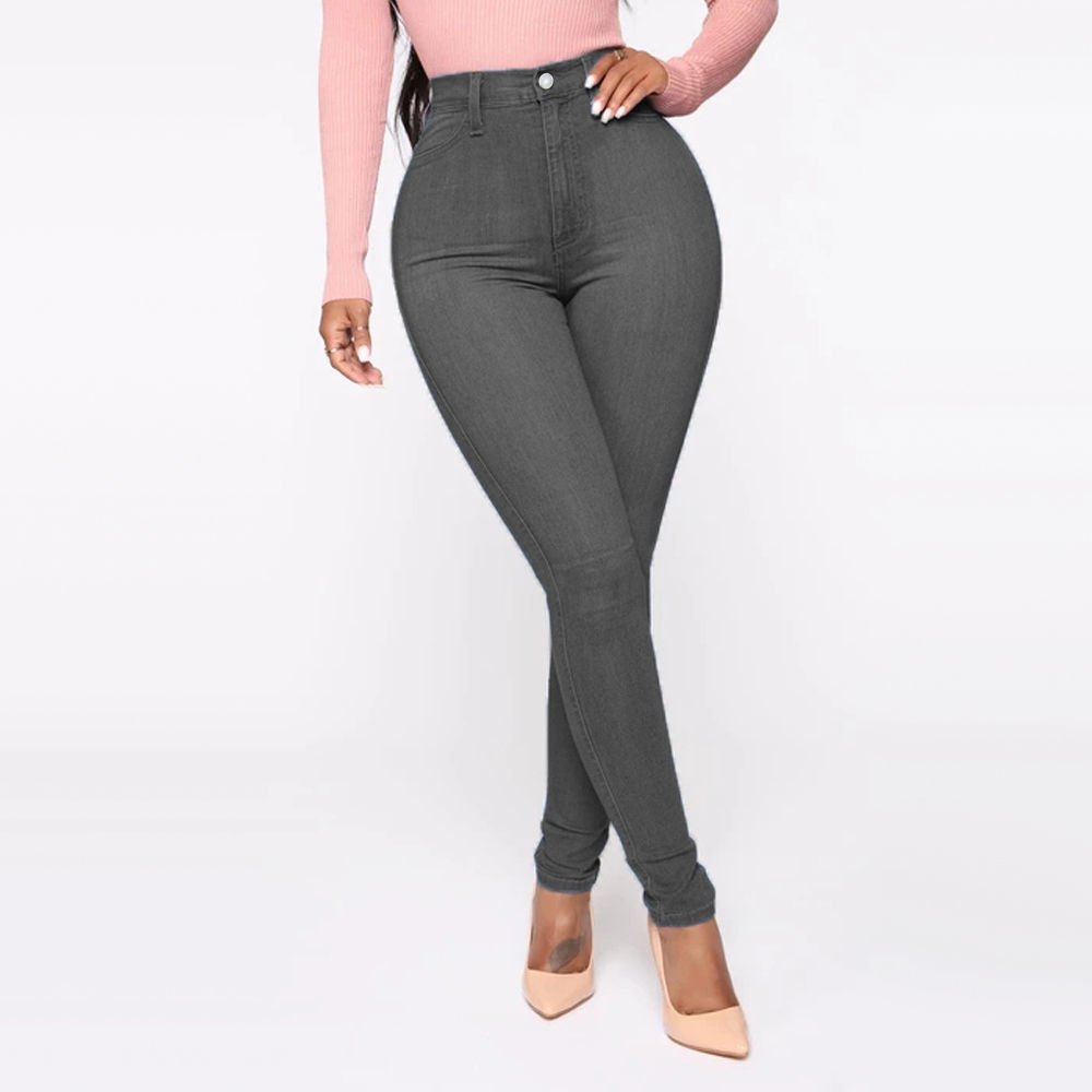 Damen-Schlankheitsjeans mit Hüftanhebeeffekt