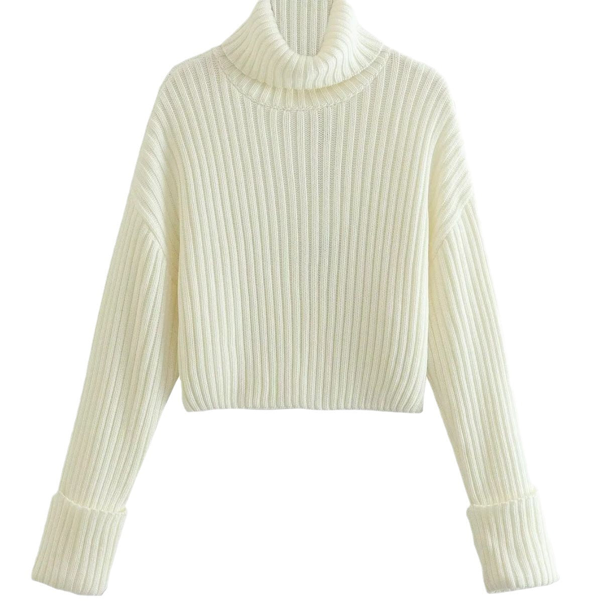Pullover für Damen, gestreift, im kurzen Stil - FashionGlam