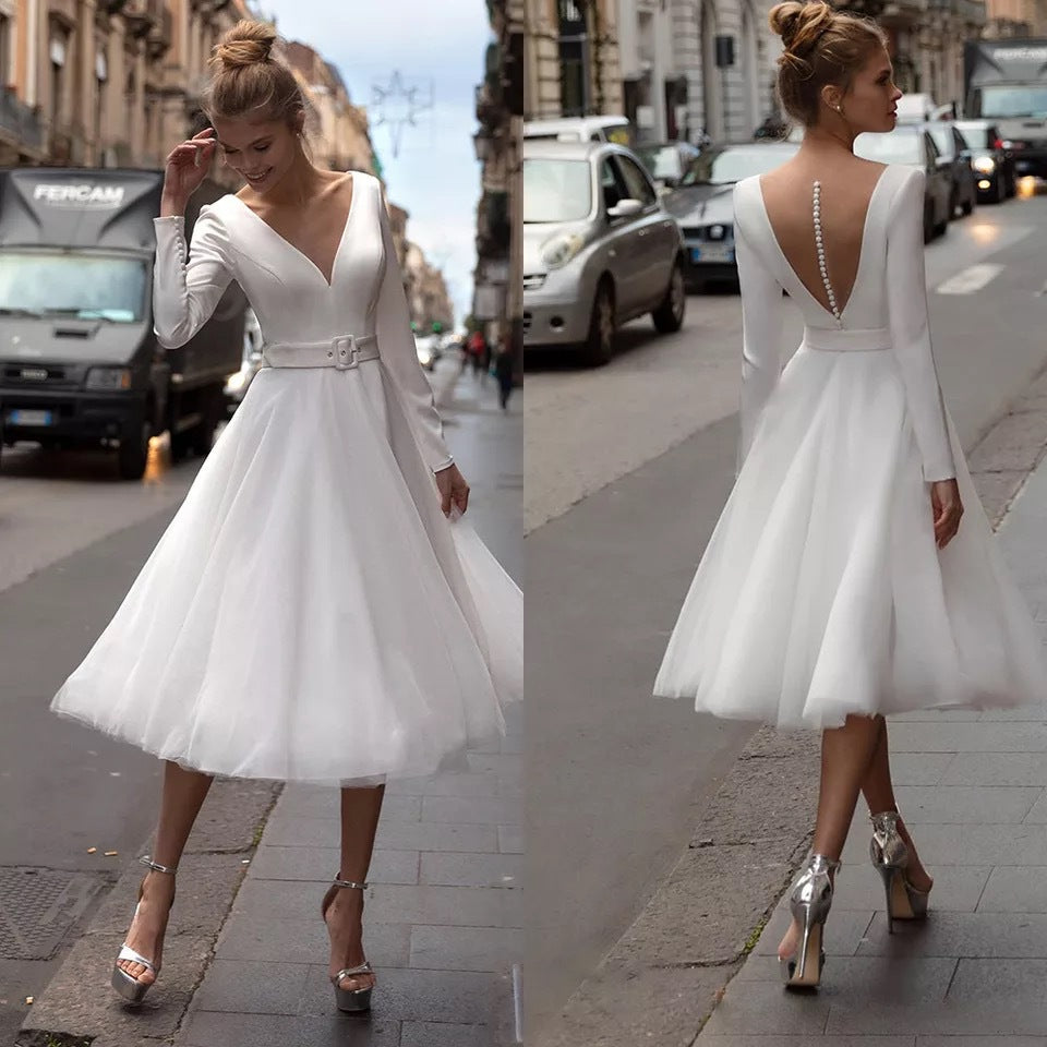 Kurzes Brautkleid für Damen