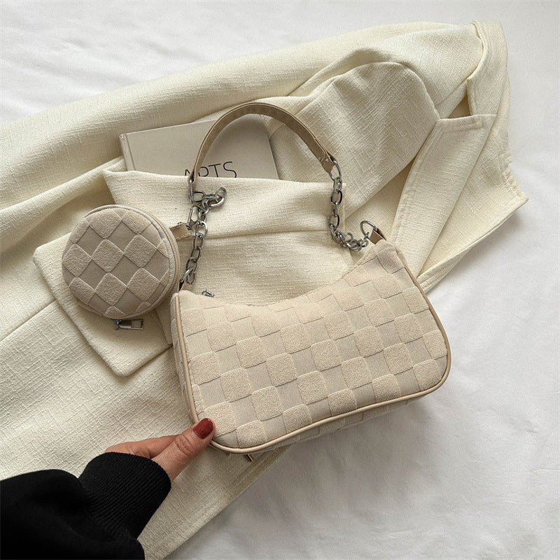 Neue Frühlings-Retro-Stil Mode kleine Quadrat-Tasche